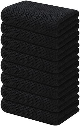 Kitinjoy 100% Cotton Waffle 8-Pack Kitchen Towels by Kitinjoy