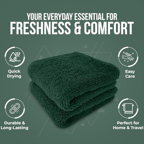 DAN RIVER 24 Pack Cotton Wash Cloths Set - Image 5