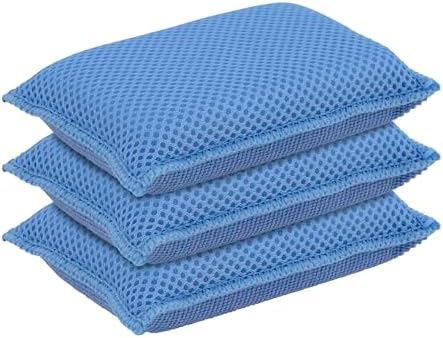 Microfiber Non-Scratch Dish & Kitchen Scrubber Heavy-Duty Household Cleaning by Superio