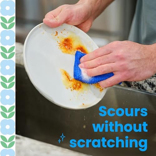 Scotch-Brite Blooms Dobie Scrubbing Pad, 2 Packs - Image 4