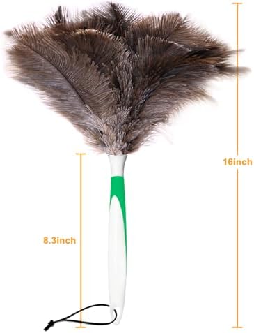 Genuine Ostrich Feather Duster 16 Inch - Image 2