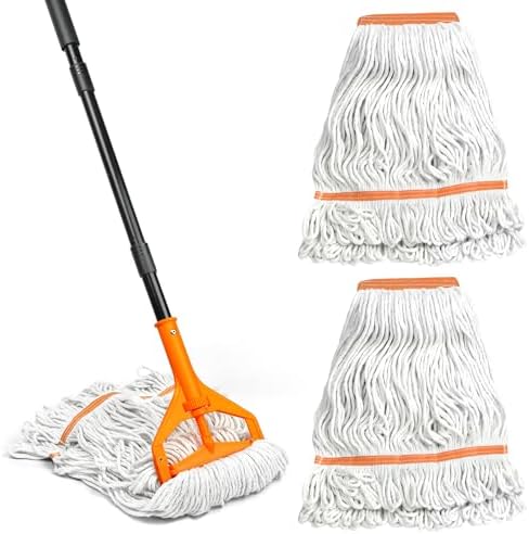 TidyBliss Commercial Mop with 3 Replacement Heads by TidyBliss