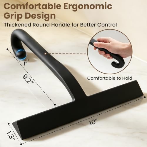10 Inch Silicone Shower Squeegee - Image 2
