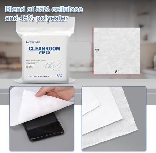 Cleanroom Wipes 6"x6" - Image 3