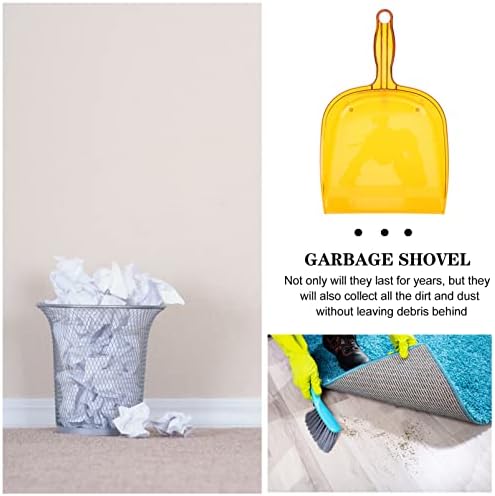 Ipetboom Handheld Garbage Dustpan Handle Heavy-Duty Plastic Cleaning Tool - Image 5