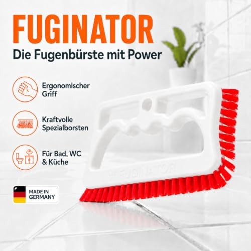 FUGINATOR® Grout Brush White/Red - Image 4