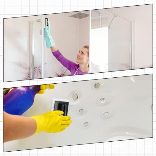 Maxdot 18 Pcs Handled Bath Scrubber Sponge Scrub Pad - Image 6