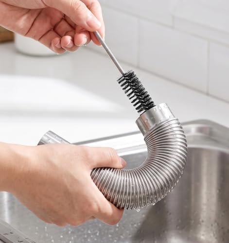 2Pcs Drain Cleaner Brush, Drain Cleaning Brush, Pipe Tool - Image 5