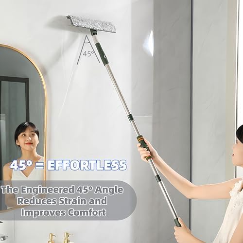 4 in 1 Window Squeegee Cleaner Set, Long Squeegee - Image 6