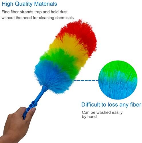 2 Pack Upgrade 19” Static Duster Beandable and Washable - Image 5
