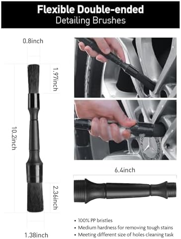 Fantasticlean 6PCS Car Wheel Brush Kit - Image 5