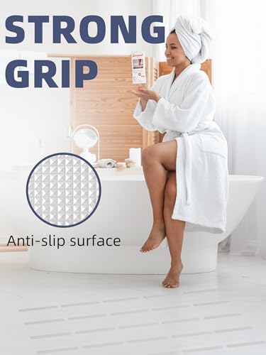 Secopad 12PCS Strip Non Slip Bathtub Stickers - Image 3