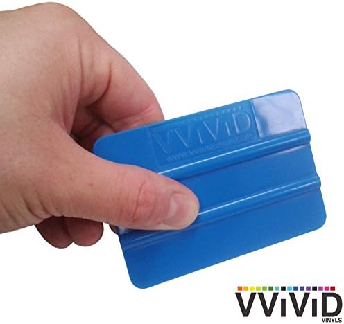 VViViD Blue Handheld Vinyl Wrap Applicator Squeegee - Image 2