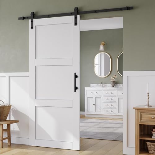 SMARTSTANDARD 36in x 84in Sliding Barn Door - Image 2