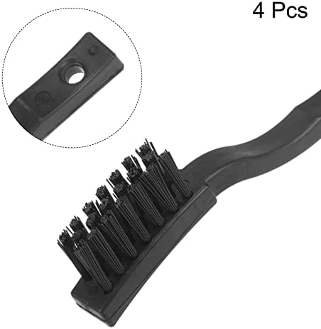 uxcell 4 Pcs Anti Static ESD Brush Portable Plastic Handle Nylon Lab Cleaning - Image 3