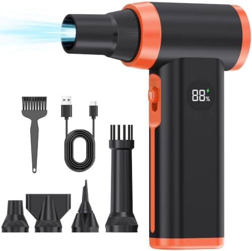 Compressed Air Duster Rechargeable Electric Air Duster by BuyitnowwithLarkeey