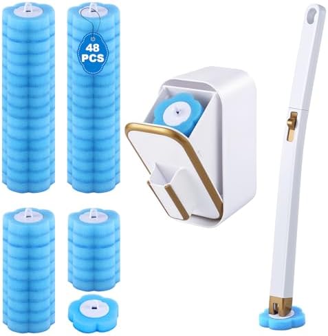 wlich Disposable Toilet Brush Set by wlich