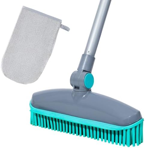 180°Rotating Head Rubber Broom by Homilifibra