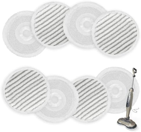 AIR U+ 8 Pack Steam Mop Replacement Pads by AIRU