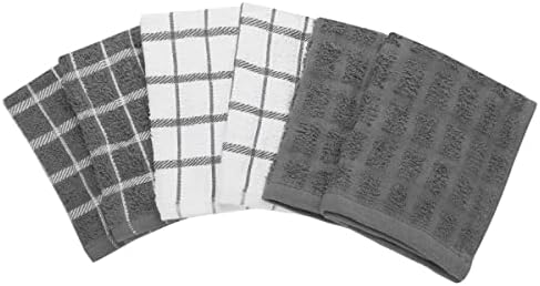 Ritz Terry Check Dish Cloth Set: Highly Absorbent & Super Soft - Image 2