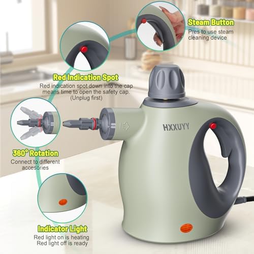 Multi-Surface Handheld Pressurized Steam Cleaner - Image 6