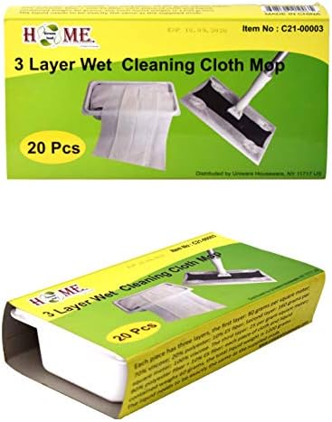 Uniware 20 Piece 3-Layer Wet Cleaning Cloth by UWUNIWARETHENAMEYOUTRUST