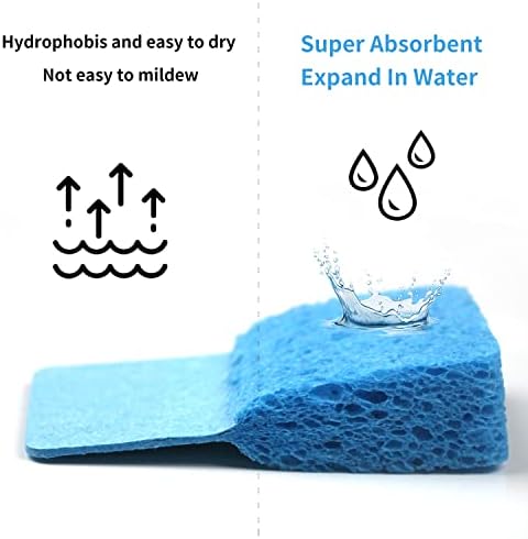 12 - Pack Non-Scratch Scrub Sponges - Sponges - Image 4