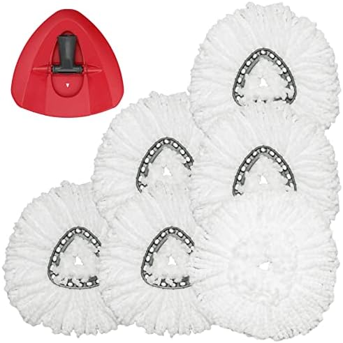 Spin Mop Replacement Head by Qulable