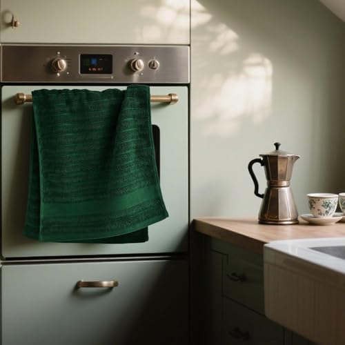 Jacquotha 4-Pack Hand Towels Ribbed – Kitchen & Bathroom - Image 3