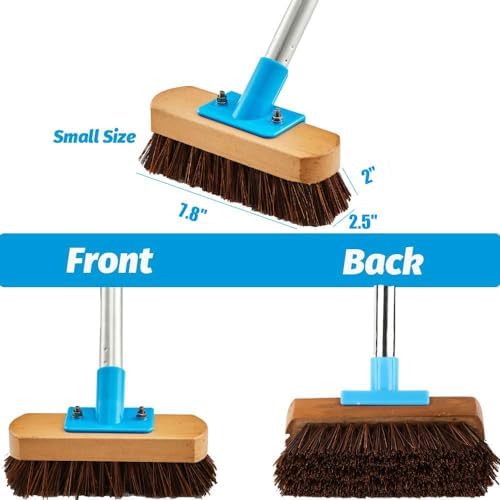 YONILL Floor Scrub Brush with Long Handle - Image 2