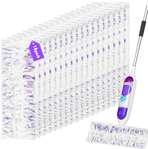 Pure Realm 18 Count Disposable mop Pads Refills by PureRealm