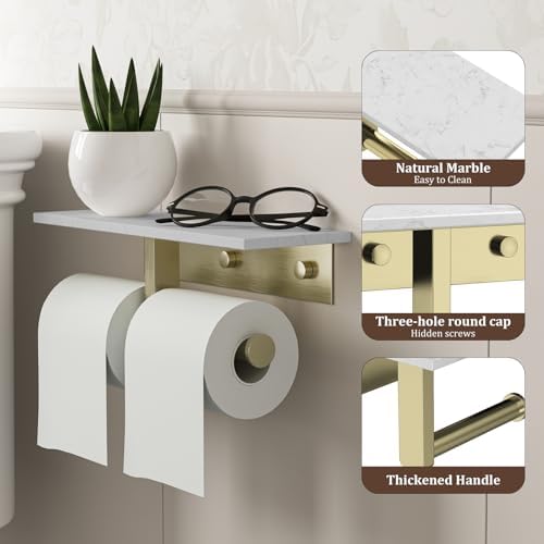 BWE Double Toilet Paper Holder - Image 4