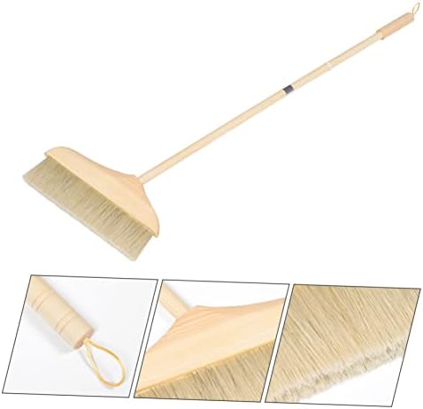 Soft Bristle Broom with Long Wooden Handle - Image 5