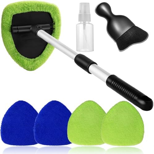 Qydipclin 7pcs Windshield Cleaner Tool Car Interior Window Cleaning Kit - Image 7