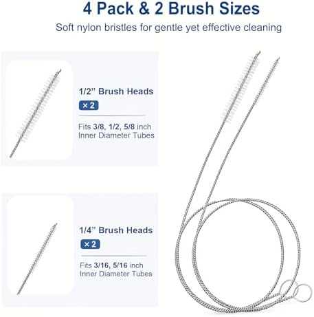 40-Inch 4-Pack Extra Long Pipe Cleaner Brushes - Image 3