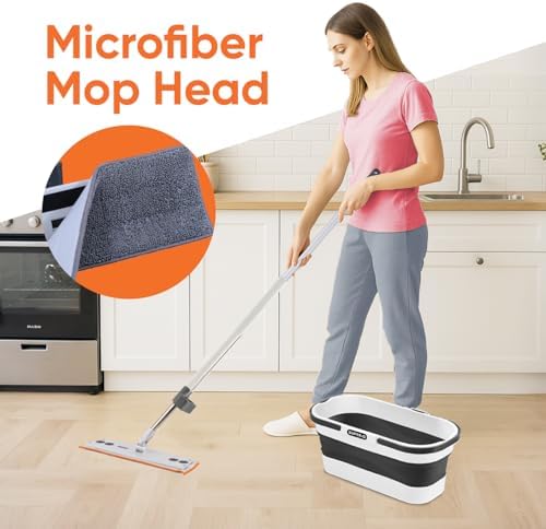 Superio Fold N' Go 10L Collapsible Mop Bucket - Image 6