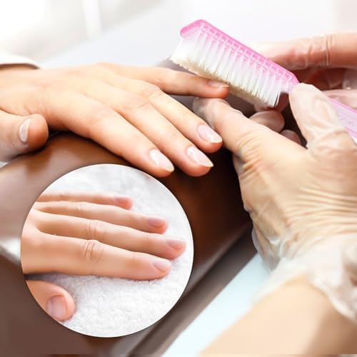 NICEMOVIC 10 Pcs Nail Brush for Cleaning Fingernails, Handle Grip Nail Scrubber - Image 2