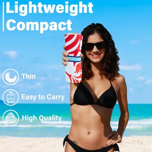 Widdonen Microfiber Beach Towel, Compact 4 Pack-71x32 Inch - Image 2