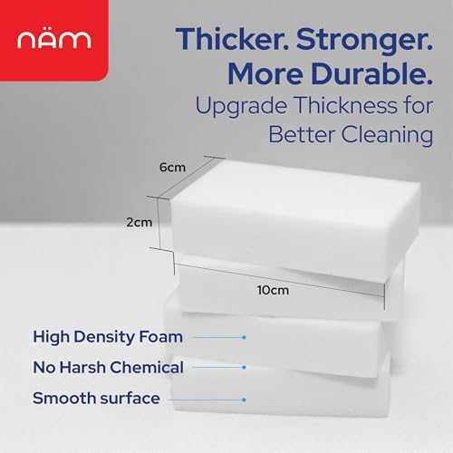 Melamine Sponge 20 Pack, Extra Dense Magic Cleaning Sponge - Image 5