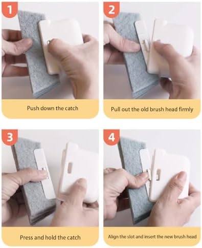 3pce 2in1 Sliding Door Track Cleaning Brush Window Track and Sliding Doors - Image 7