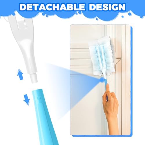 10PCS Duster Refills Folding Handles Set Compatible - Image 4