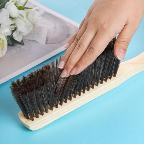 Rbenxia Wooden Handle Bench Brushes Soft Household Dust Cleaning Brushes - Image 3