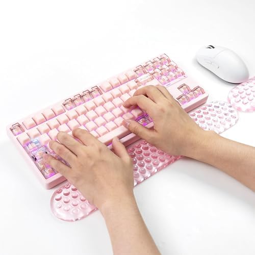 Gel Keyboard and Mouse Wrist Rest Set, Wrist Support - Image 2