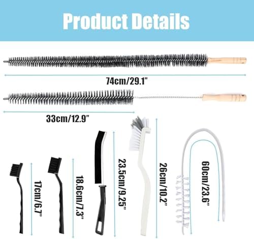 8-Piece Washing Machine Cleaning Brush Set - Image 2