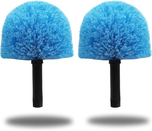 2 Pack Cobweb Duster Head Brush-Twist-On Spider Web Brush by Providequalityproducts
