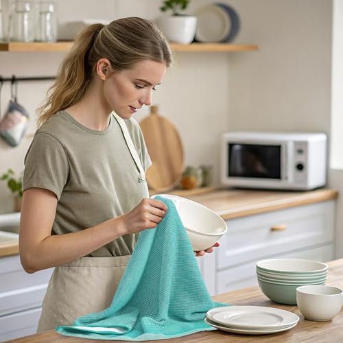 Mordimy Premium Large Cotton Kitchen Towels - Image 2