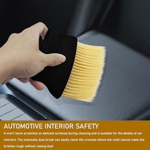 Auto Interior Dust Brush, Car Interior Brush, Car Cleaning Brushes Duster - Image 3