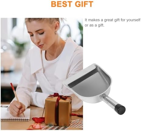 Steel Thickened Shovel Dustpan Handheld Stainless Black Garbage - Image 3