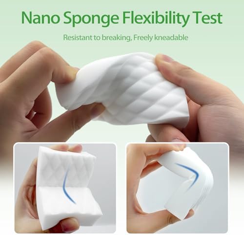 Magic Sponge Eraser 2X Density Melamine Foam Cleaning Water-Activated - Image 3
