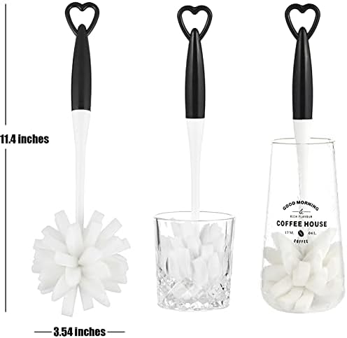 ALINK Bottle Glass Dish Sponge Cleaning Brush - Image 2